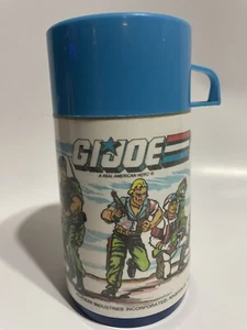 Vintage GI Joe Thermos From 1986 Aladdin Lunchbox - Bild 1 von 13