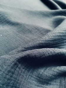 Double Gauze Cotton Muslin Fabric Soft Summer Baby Cloth - 140cm Wide - Picture 1 of 63