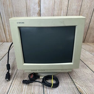 Tatung Retro Gaming Monitor 14” (C5D1RDK-E01) With Power Lead - Picture 1 of 15