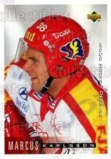 1995-96 Swedish Upper Deck #158 Marcus Karlsson