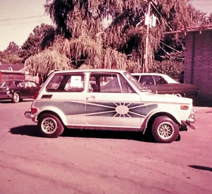 35mm Vintage Photo Slide Honda Car Custom Design Modified Automobile - Picture 1 of 3