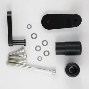 Almohadillas de caída Crash pad moto protección motor negro NINJA 650R 2007-2008 - Imagen 1 de 1