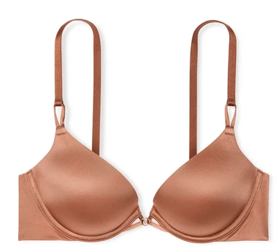 Sutiã VICTORIA'S SECRET Bombshell Add-2 xícaras cetim push up tamanho 32 C - Imagem 1 de 4