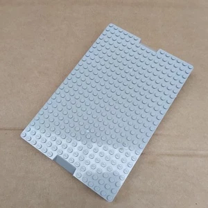 Lego Base Plate 16X24X2 Light Bluish Gray Thick Inlets Left & Right Cover 93608 - Picture 1 of 5