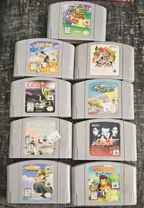 Diddy Kong Racing Nintendo 64 N64 Spiele LOT Goldeneye Star Wars Super Mario GEX - Bild 1 von 10