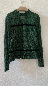 Pieces| Lace Blouses Size M Long Sleeve - Picture 1 of 6