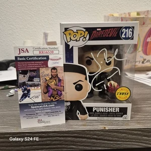 JON BERNTHAL SIGNED PUNISHER CHASE FUNKO POP #216 AUTOGRAPH DAREDEVIL JSA COA - Picture 1 of 8