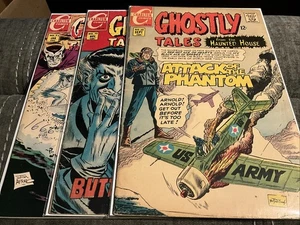 Lote de cómics Ghostly Tales #s 68,70,71 Charlton - Imagen 1 de 17