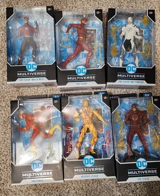 Lote McFarlane Toys DC Multiverse The Flash - Imagem 1 de 2