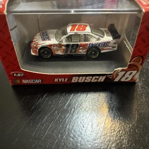 2009 Winners Circle Kyle Busch #18 Snickers White Diecast 1/87 Scale Rare - Picture 1 of 1
