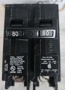 Siemens/ITE Q280 2 Pole 80 Amp 120/240VAC Type QP Circuit Breaker NEW - Picture 1 of 2