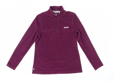 Regatta Women's Purple Pullover Fleece Size 12 Sweatshirt - Image 1 of 4
