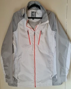 Reggata Women's White/Grey Waterproof Jacket Isotex 5000 Size 18 - Picture 1 of 9