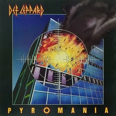 Def Leppard Pyromania LP, Album 1983 Hard Rock, Heavy Metal (VG+ / VG) - Image 1 of 4