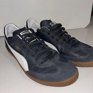 Puma Men's Super Liga 356999 09 Black Casual Shoes Sneakers Size 13 - Picture 1 of 14