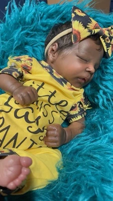 Reborn Doll 17 Inches Vinyl/Cloth - Image 1 of 4