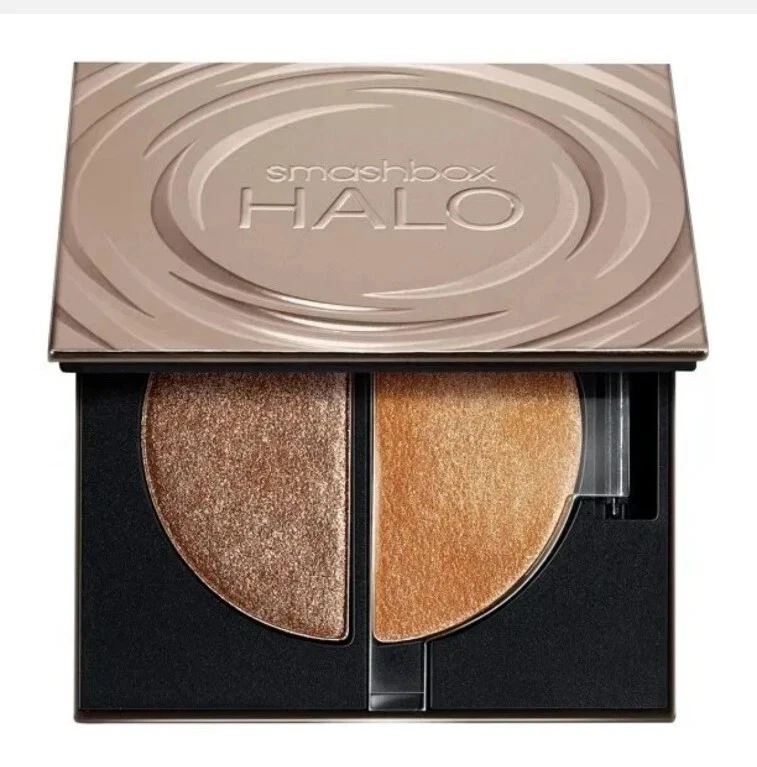 Smashbox Halo Glow Highlighter Duo Golden Bronze 0.17oz 5g New in Box - Image 1 of 1