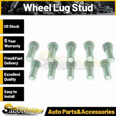 Dorman Wheel Lug Stud Front/Rear 10PCS For GM Lexus Pontiac Scion Toyota 610-266 - Image 1 of 2