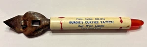 VINTAGE BURGIES CURTICE TAVERNE FLASCHENÖFFNER KUNSTSTOFFGRIFF OHIO RICHARD BERGEMAN - Bild 1 von 3
