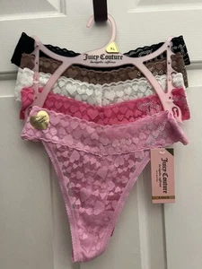 Juicy Couture Tanga Höschen Set Neu mit Etikett Größe XL - Bild 1 von 6