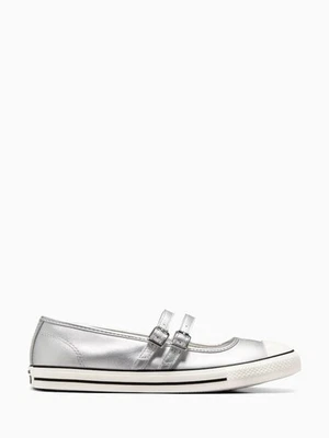 New Converse All Star Dainty Mary Jane Strap Shoes - Silver (A12201C) - Image 1 of 4