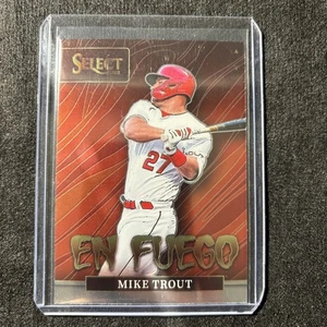 2022 Panini Select - En Fuego Mike Trout #EF5 - Picture 1 of 2