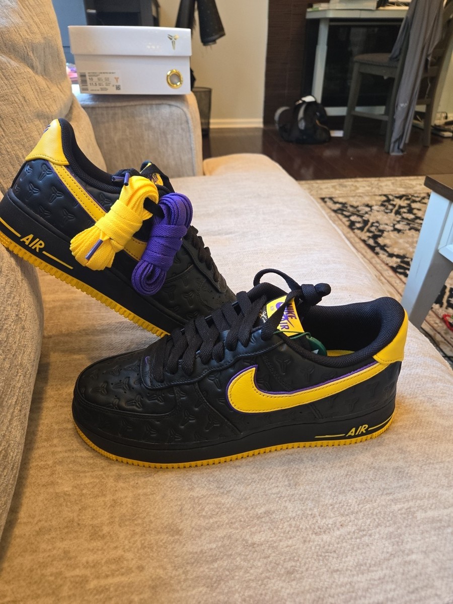 Nike Air Force 1 Low Kobe Bryant Black | eBay