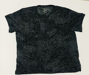Nike Dry Breathe Superset Vent Dri-Fit Shirt Size XXL / T-Shirt Black Grey