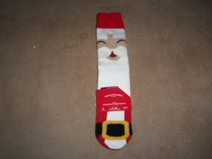 Wondershop @Target Men's Super Soft Crew Christmas Santa Print Socks 6-12 - Picture 1 of 2