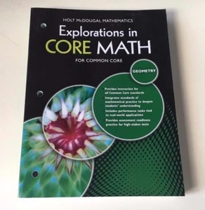 Holt McDougal Mathematics Explorations in Core Math Geometry 2010 0547881525 - Imagen 1 de 2
