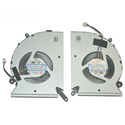 PABD1A010SHR N485 N486 For MSI GS77 MS-17P1 CPU GPU COOLING FAN DC12V 0.6A - Image 1 of 4