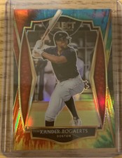 2021 Panini Select XANDER BOGAERTS Tie-Dye Prizm #133 10/20 BOSTON RED SOX