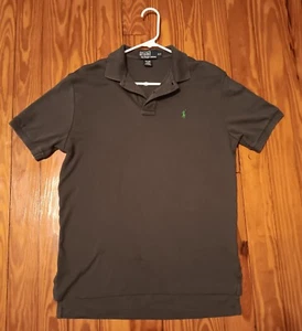 Mens Ralph Lauren Cotten Polo. Gry. Size Small - Picture 1 of 8