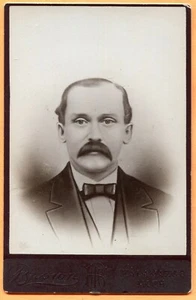 Kalamazoo, MI, Portrait of a Young Man, by Brown, circa 1880s - Picture 1 of 2