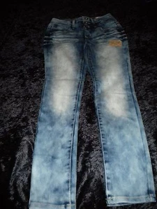 NWT Mudd Girl's High-Waisted Jegging/Jeans Olivia Wash Size 10 Adjustable Waist - Picture 1 of 2