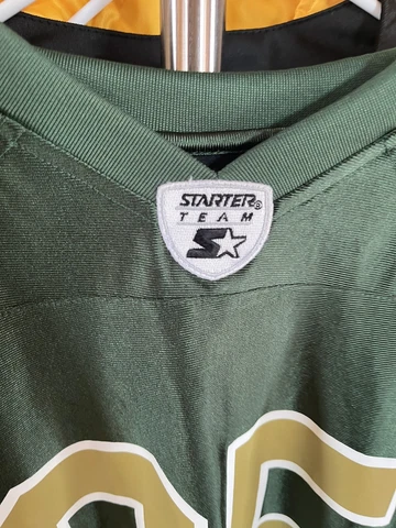 NWOT Vintage USF South Florida Bulls Starter Green Football Jersey Mens M NCAA Cover
