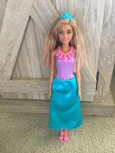 2021 Mattel Barbie DREAMTOPIA Princess Daya Face #HGR03 Barbie Doll W/Shoes - Picture 1 of 22