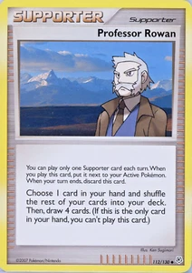 Carta Pokémon TCG Professor Rowan #112/130 Promo Rara quasi nuova spedizione gratuita - Foto 1 di 2
