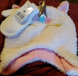 HAT UNICORN And GLOVE SET By KIDGETS SO CUTE FOR GIFT🦄 - Picture 1 of 7