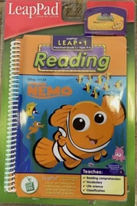 (4) New in Packages Leap Frog LeapPad Books And Cartridges Scooby-Doo Nemo - Picture 1 of 4