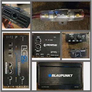Car Audio Amp Kit Blaupunkt AMP3000D Memphis MEMBX Bass Expander Audio LC2i PRO - Picture 1 of 17