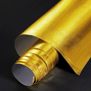 BBTO Heat Reflective Sheet Adhesive Backed Aluminized Fiberglass Heat Shield Tap - Picture 1 of 6