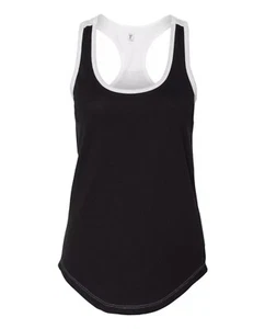 Next Level Ladies' 4 oz. Ideal Racerback Cotton Polyester Tank Top Large - Picture 1 of 2