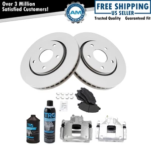 Front Brake Pad & Rotor Kit For 08-12 Chrysler Dodge 12 Ram 09-12 Volkswagen - Picture 1 of 12
