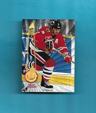 1994-95 Pinnacle RINK COLLECTION Card # 211 STEVE SMITH CHICAGO BLACK HAWKS