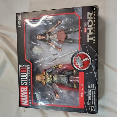 Marvel Legends Studios Primeros Diez 10 Años Leyendas Thor el Mundo Oscuro Nuevo En Caja Foto 1 de 4