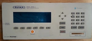 7215Xi-200 Rev A Front Panel for Ruska 7215 XI Digital Pressure Controller - Picture 1 of 6