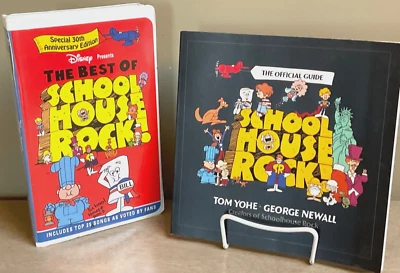 Best of School House Rock VHS 30th Anniversary & 90s 1st ed 1st print Guide Book - Imagem 1 de 4
