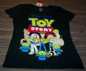 WOMEN'S  Walt Disney TOY STORY Buzz Lightyear Rex T-shirt Medium NEW w/ TAG - Picture 1 of 2