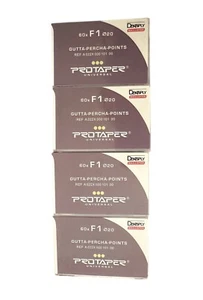 Dentsply Protaper Universal Gutta-Percha-Points F1 240 points /4 Boxes ~Expired - Picture 1 of 1